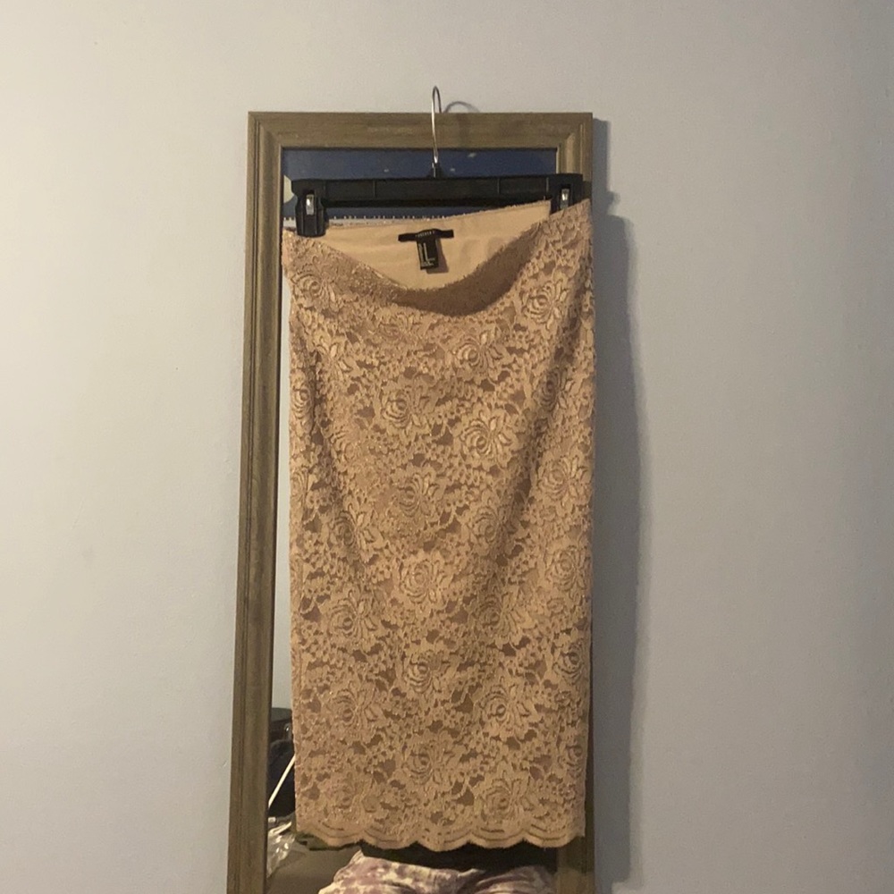 Forever21 Floral Design Skirt